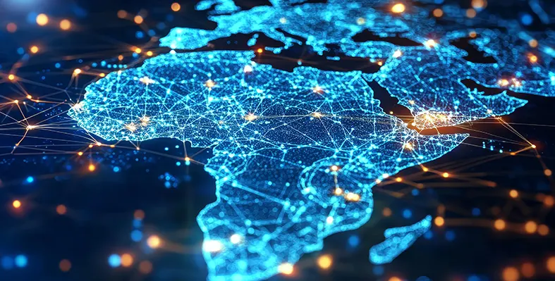 Bayobab Uganda launches Kampala-Malaba fibre route, boosting East Africa’s digital connectivity backbone Digital_map_showcasing_African_connectivity