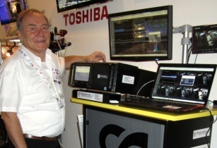 Cel-Soft MD Robin Palmer with the companys new Broad-server high-specification PC
