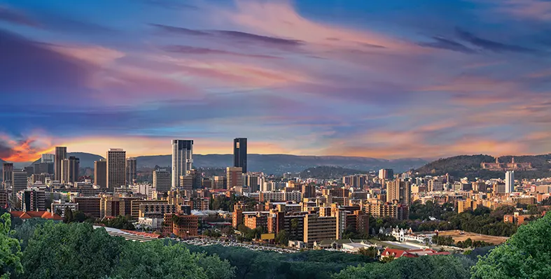 city_view_of_capital_of_Gauteng