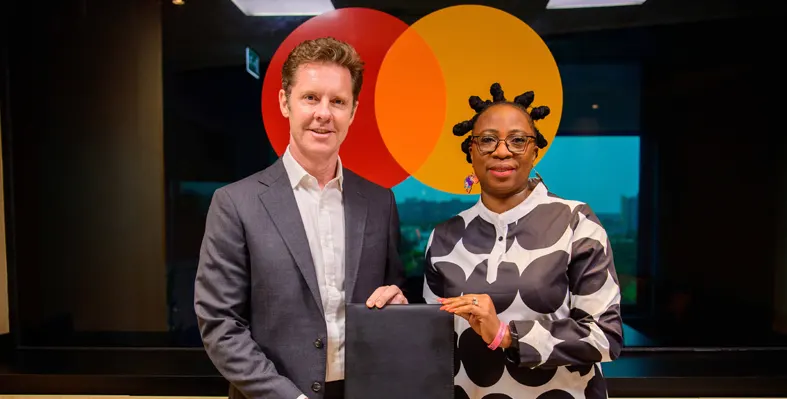 Mark Elliott and Folasade Femi-Lawal at the opening ceremony