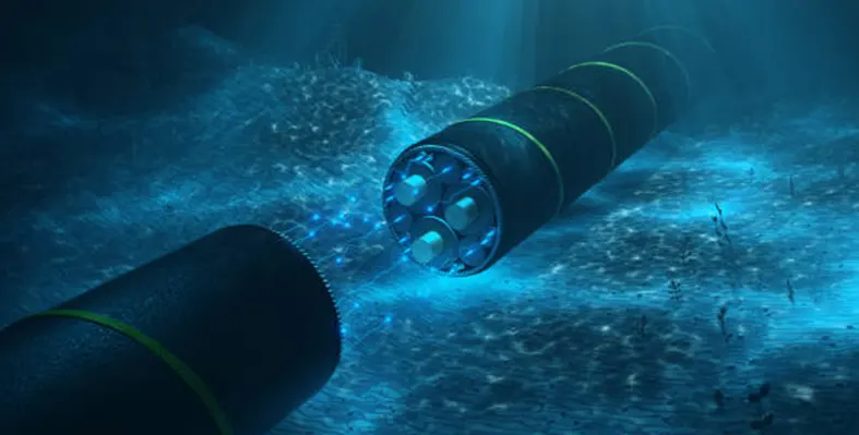 High-capacity submarine cable connecting Oman and Kenya. (Image source: Safaricom) Submarine_cable