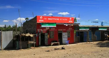 Airtel shop in Africa