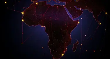 African connectivity map 