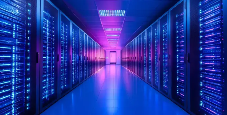 Raxio’s Mozambique and Ethiopia data centres achieve Uptime Institute’s Tier III Certification, ensuring top reliability and performance for African businesses. (Image source: Adobe Stock) Corridor of a Data centre
