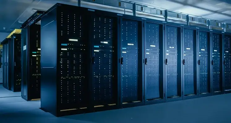 Data centre corridor 
