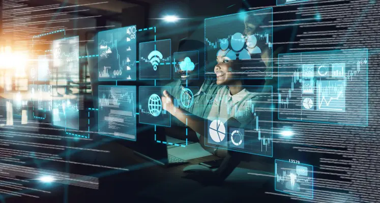 Group networking on computer