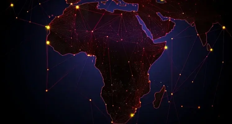 African connectivity map 