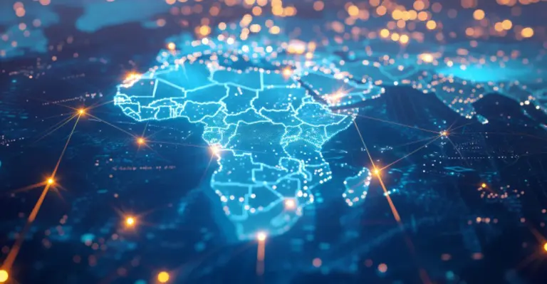 African connectivity map 