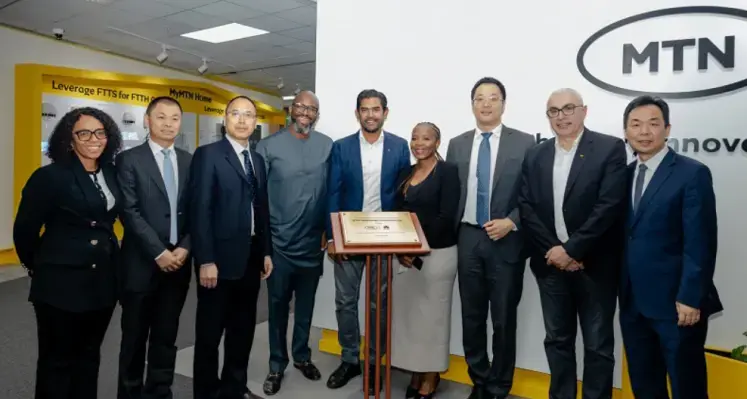 MTN and Huwai's delegates